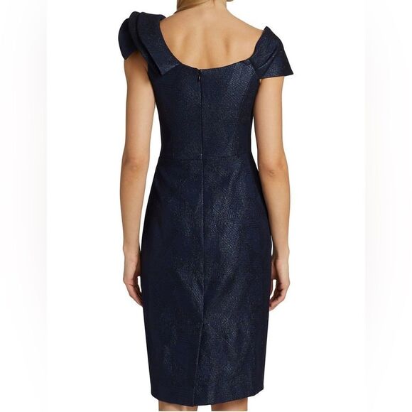 Teri Jon by Rickie Freeman Glitter-Embellished A-Line Dress size 18 - Picture 6 of 15